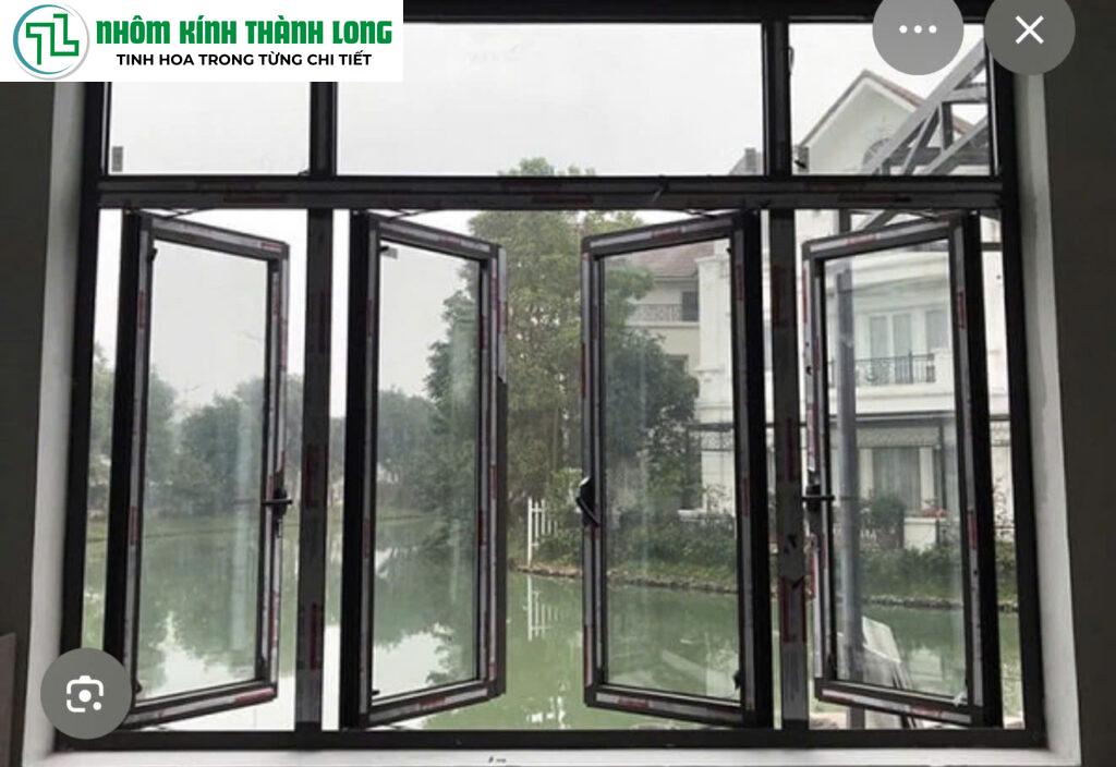 cửa nhôm xingfa 4 cánh giá bao nhiêu