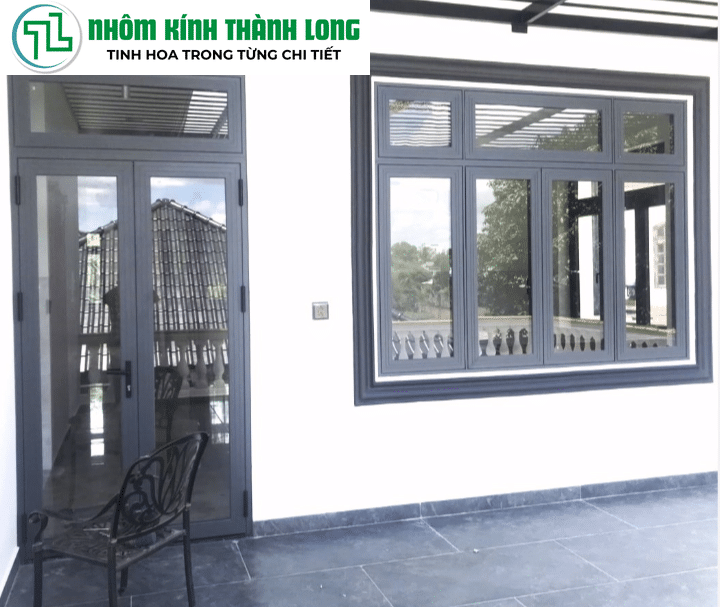 cửa nhôm Xingfa 2 cánh